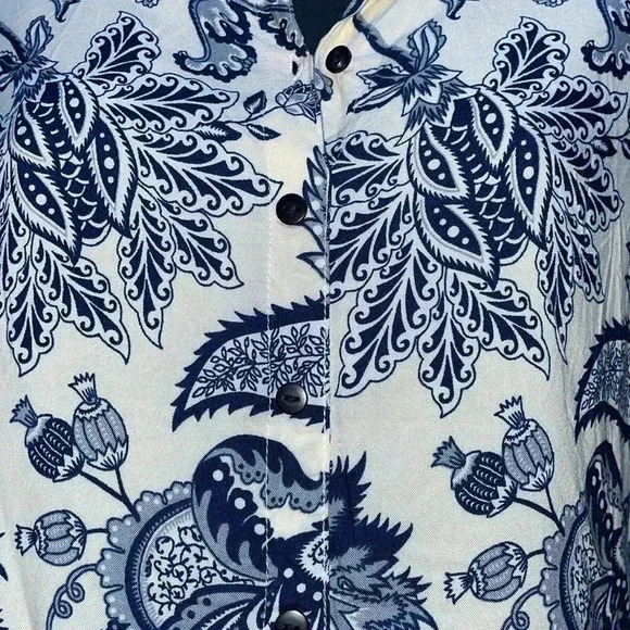 Melange Paisley Dress- XS - Picture 7 of 11